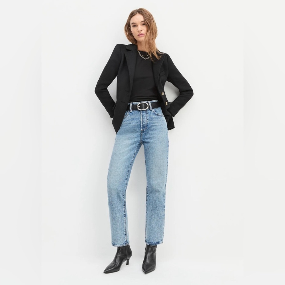 Favorite Daughter The Otto High Rise Boyfriend Ankle Jean Fresno Wash 31 / 12